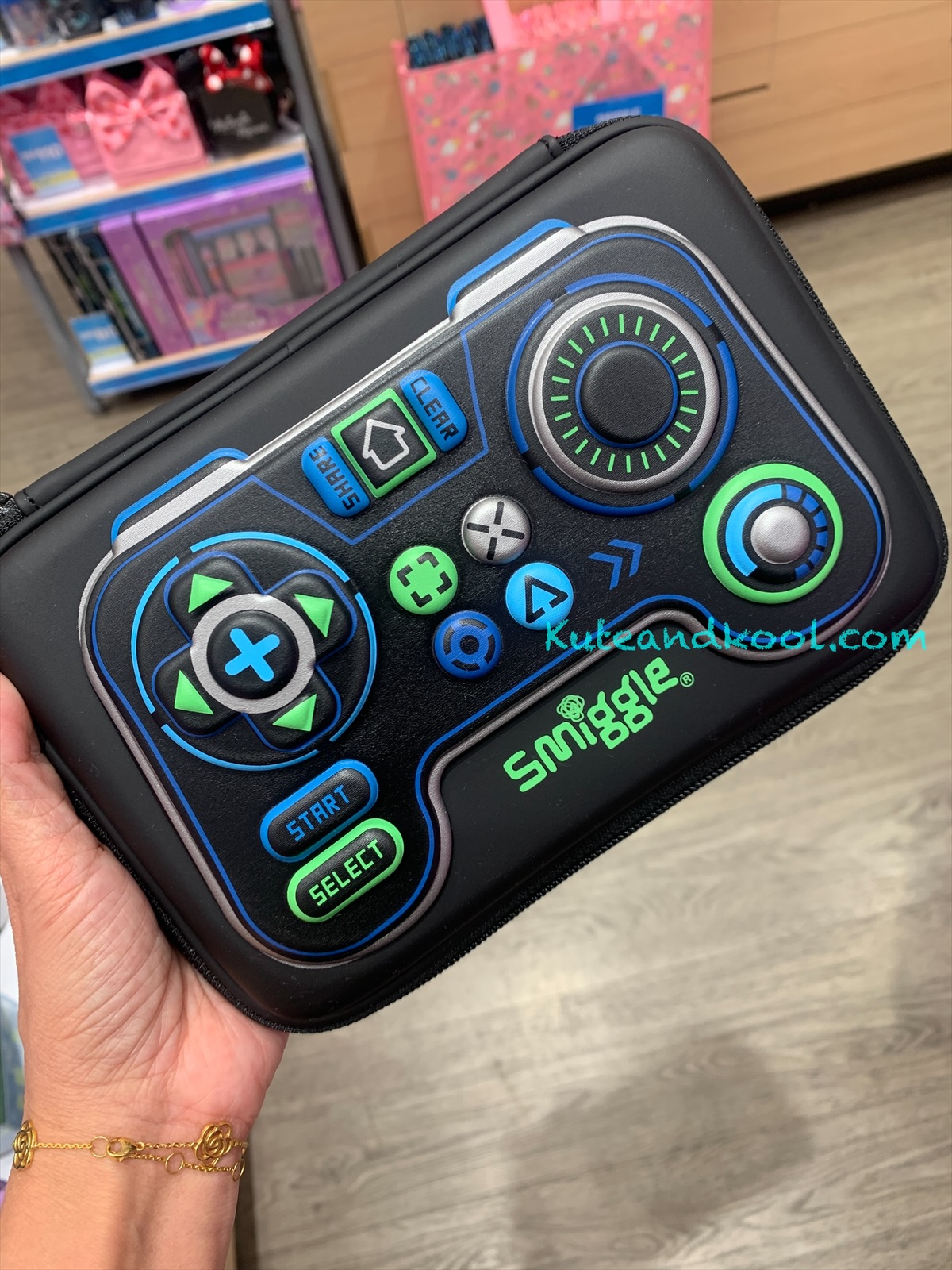 กล่องดินสอ Smiggle Hardtop Pencil Case-Game