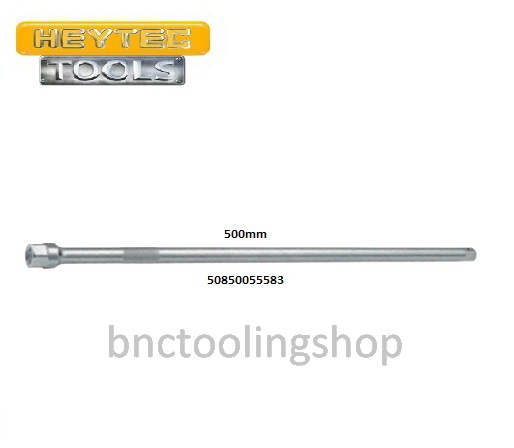 ข้อต่อบ็อก1/2" ยาว 500มิล,Extension Bars 1/2" size 500 mm,HEYTEC,50850055583