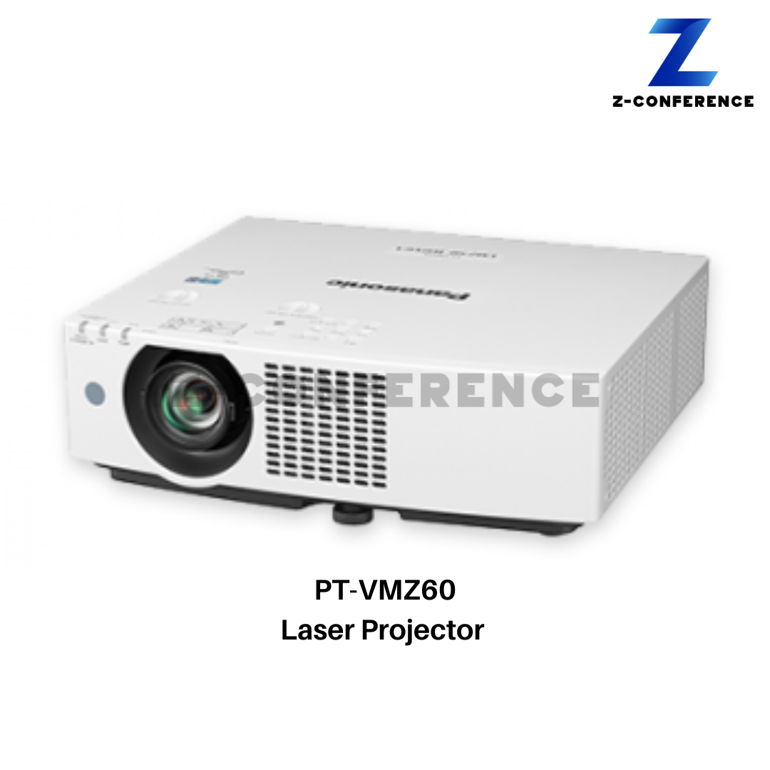 Projector Panasonic PT-VMZ60 (Laser/6,000 lm/WUXGA) projector , โปรเจคเตอร์ , เครื่องฉายโปรเจคเตอร์ , โปรเจคเตอร์ดูหนัง , เครื่องโปรเจคเตอร์