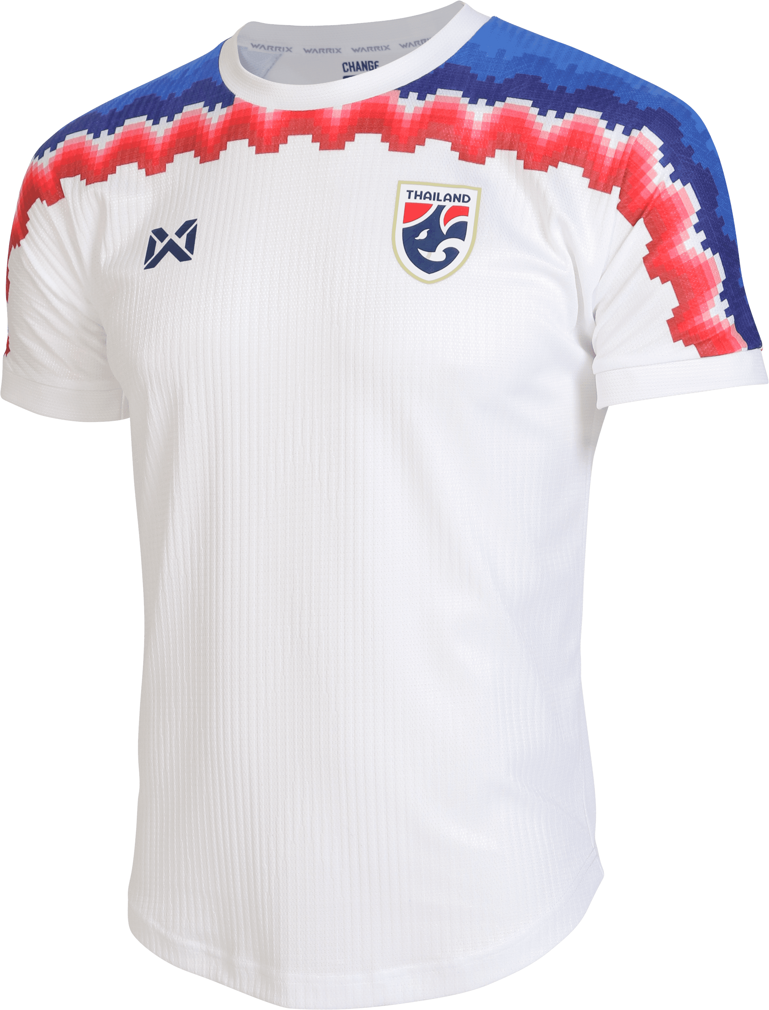 WARRIX เสื้อทีมชาติไทย 2023-24 เกรดเสมือนเสื้อแข่ง (Replica Version) Thailand National Team Kit WA-233FBATH52