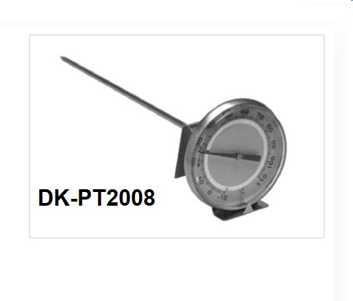 มิเตอร์วัดอุณหภูมิและความชื้นแบบเข็ม/แบบท่อแก้วTHERMOMETER, GLASS THERMOMETER, THERMOMETER GUAGE รุ่น DK-PT-2008