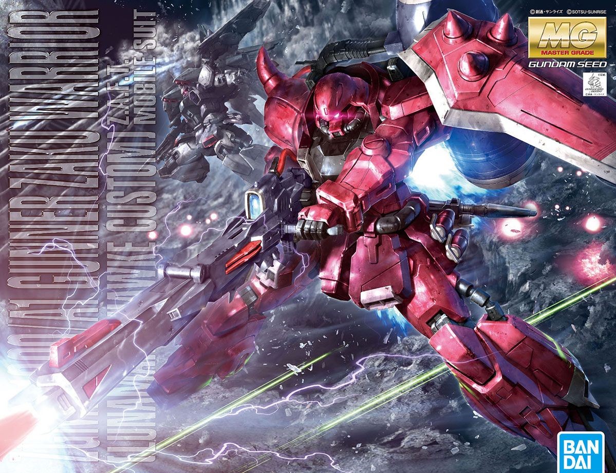 Bandai MG 1/100 GUNNER ZAKU WARRIOR (LUNAMARIA HAWKE CUSTOM) 4573102581846 B2