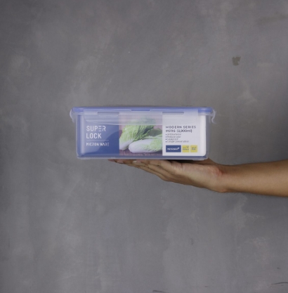 Super Lock กล่องใส่อาหาร รุ่น 6116 ความจุ 2900 มล. ตรา Micronware