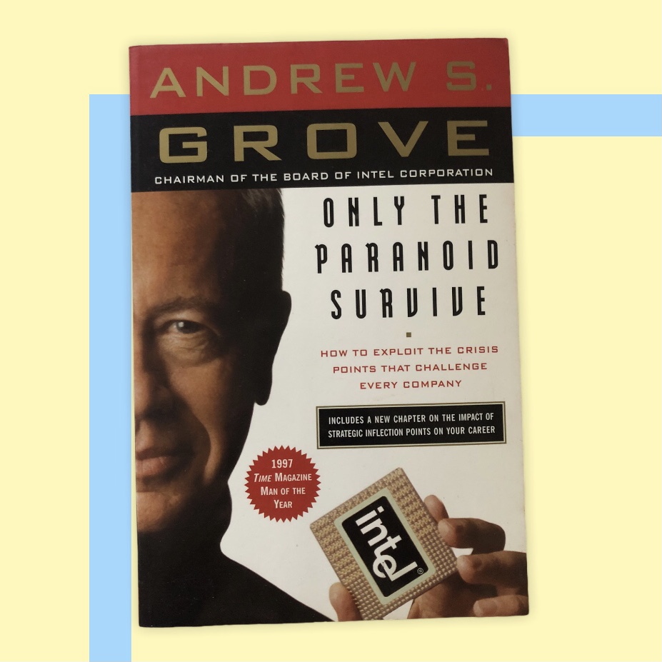 หนังสือมือสอง หนังสือภาษาต่างประเทศ Andrew S. Grove Only The Paraniod Survive