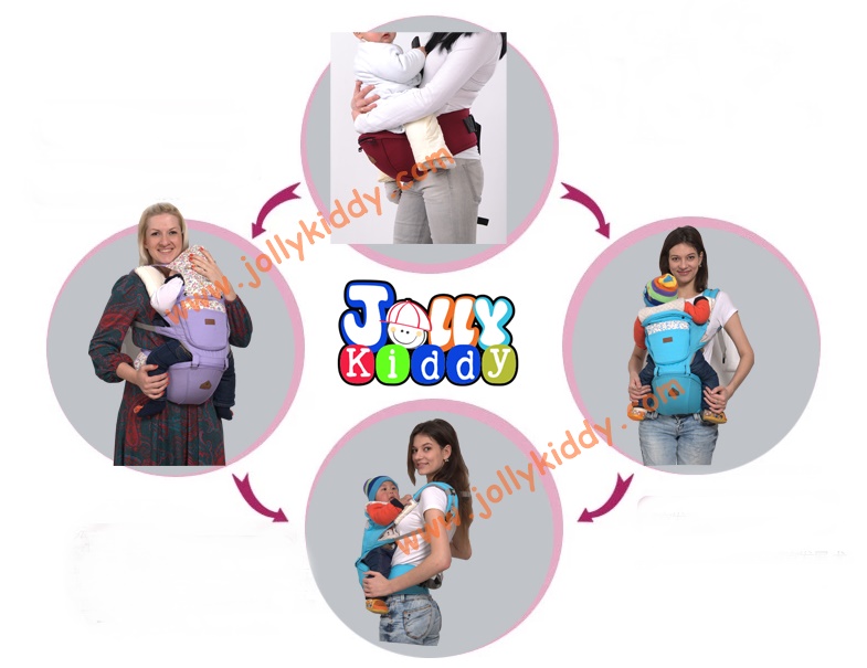 C10141 เป้อุ้มเด็กแบบมีเบาะนั่งคาดเอว ยี่ห้อ Aiebao