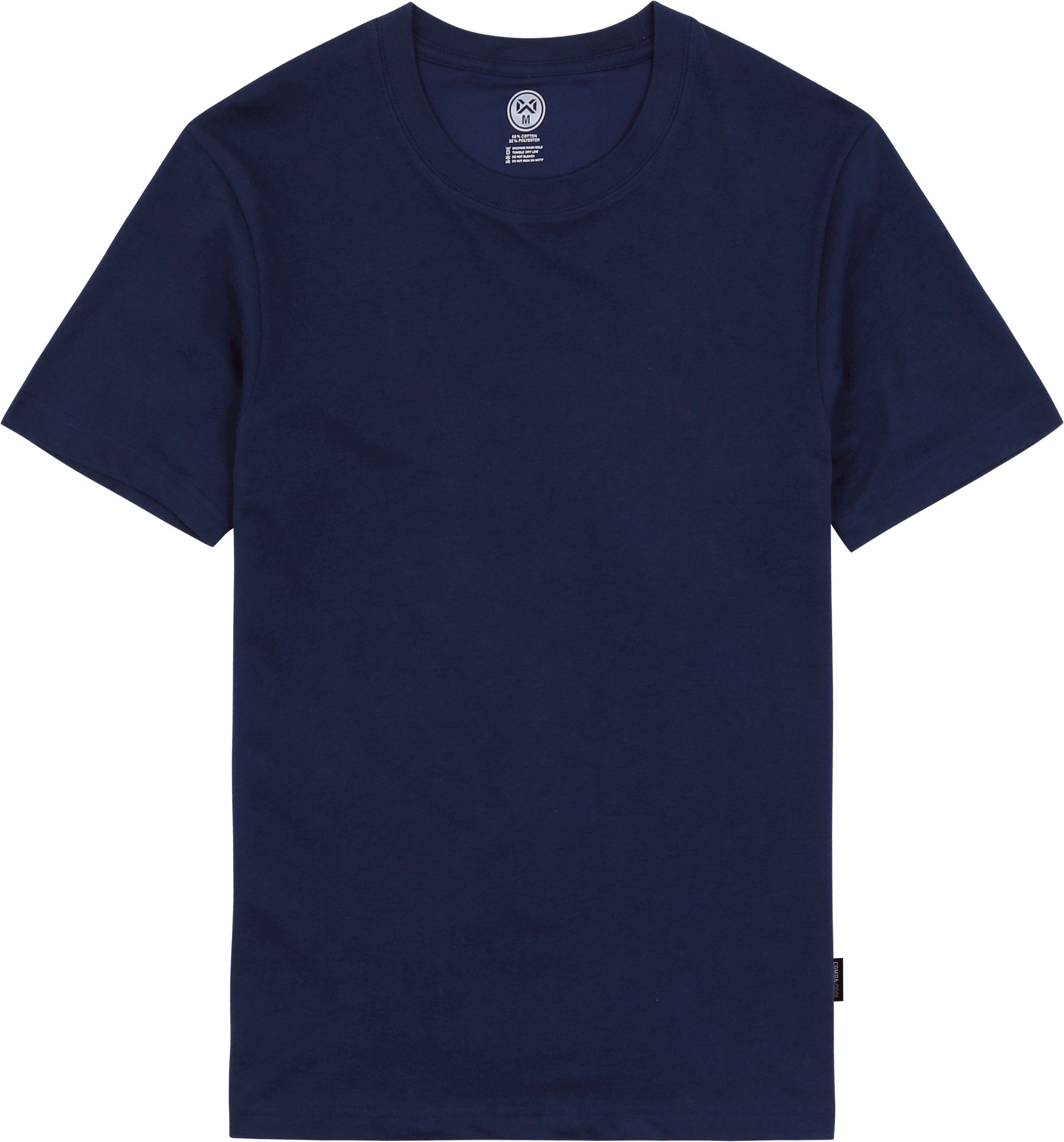 Warrix เสื้อยืด วอริกซ์ t-shirt รุ่น BASIC 3 สีล้วน เบาสบาย ใส่ได้ทั้งชาย/หญิง รหัส LA-243TSACL02 - สีดำ/กรมท่า/เทา/เขียว/ฟ้า/กากี/ส้ม/แดง/ม่วง/ขาว/เหลือง