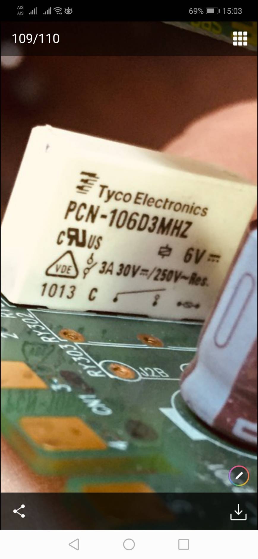 PCN-106D3MHZ PCN Series - Slim Relays