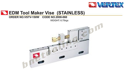 VERTEX,EDM Tool Marker Vise (STAINESS),VSTV-150W