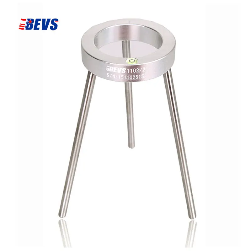 Stand for viscosity flow dip cups, with level bubble Bracket Support Holder for, cups of Ford Afnor ISO Cup DIN,