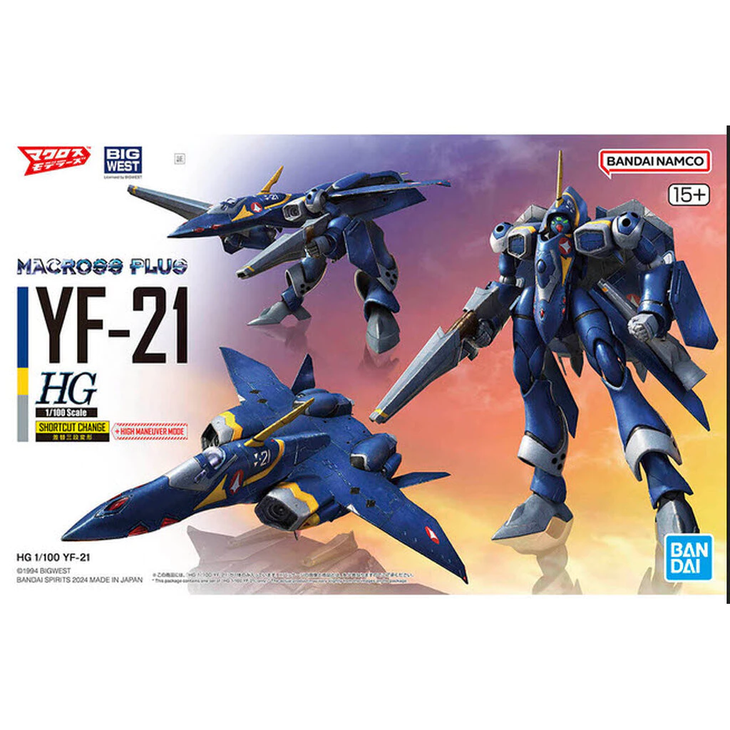 Bandai HG 1/100 YF-21 4573102662804 C3