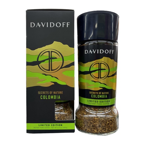 DAVIDOFF LIMITED EDITION COLUMBIA Instant Coffee 100 g. แดวิดอฟฟ์ กาแฟสำเร็จรูป ลิมิเต็ด เอดิชั่น โคลัมเบีย 100 ก.