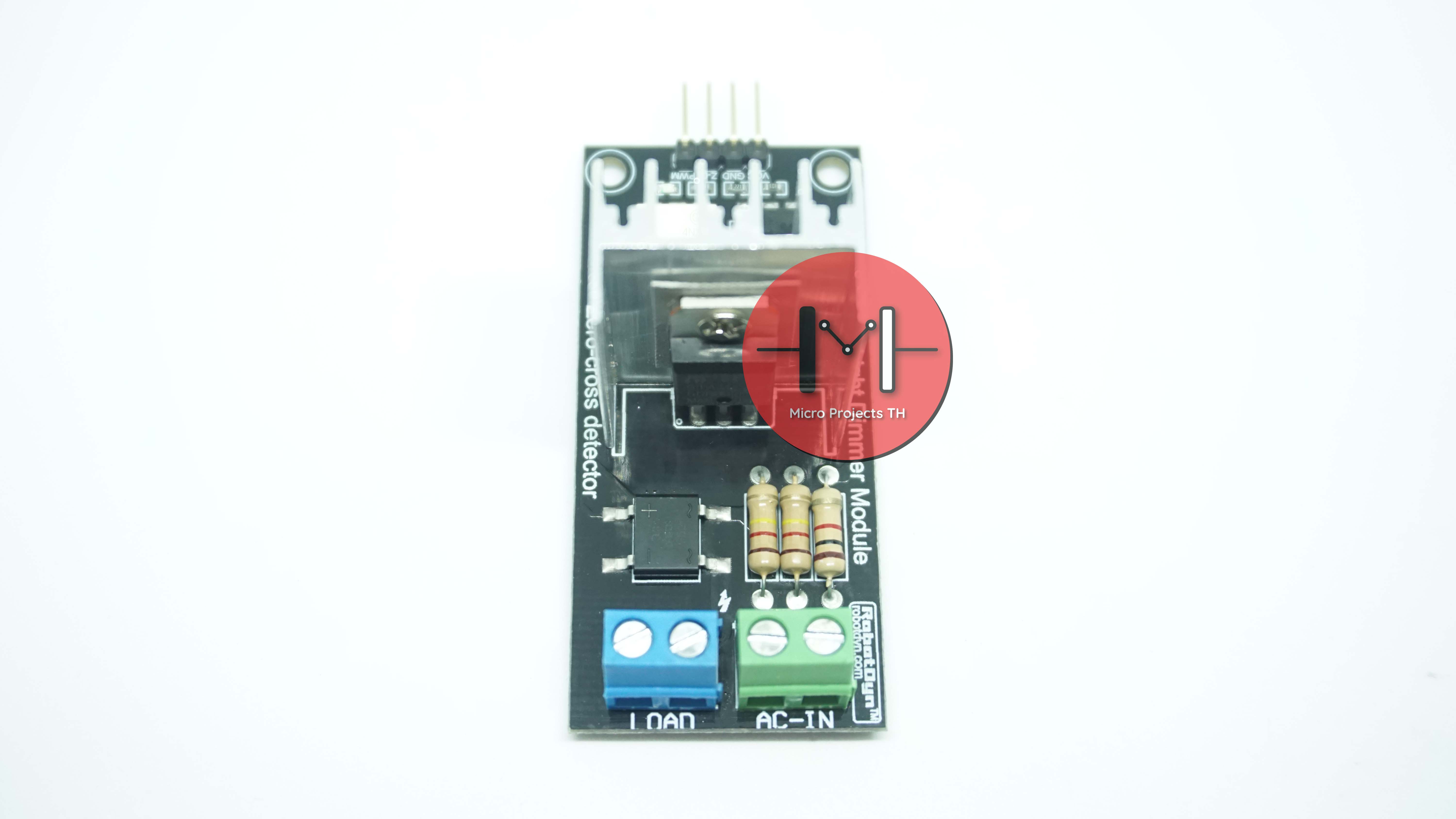 Dimmer Module 1 Channel โมดูลหรี่ไฟ Arduino 220VAC 10A