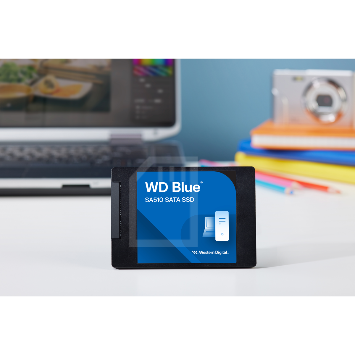 WD SSD (เอสเอสดี) WD BLUE SA510 4TB - 2.5 INCH SATA3 (WDS400T3B0A
