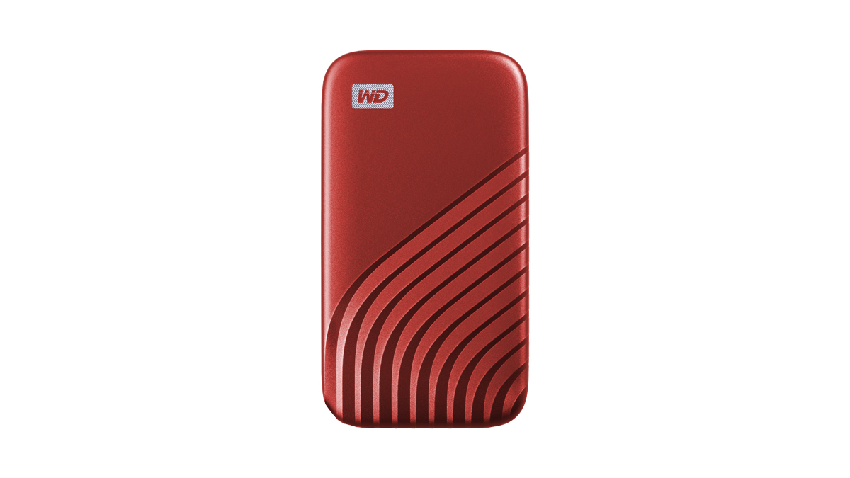 WD My Passport SSD Type-C 500GB 1TB 2TB (Red) External Harddisk ฮาร์ดดิสพกพา , USB 3.1 and USB Type C Western Digital