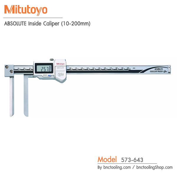 Mitutoyo,ABSOLUTE Inside Caliper (10-200mm),573-643