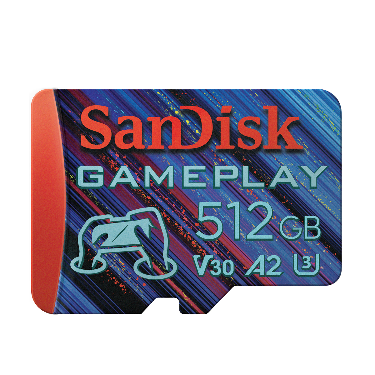 SanDisk GamePlay microSD Card 512GB for Mobile and Handheld Console Gaming Mobile Gaming ,Nintendo (SDSQXAV-512G-GN6XN) ประกัน Synnex ตลอดอายุการใช้งาน