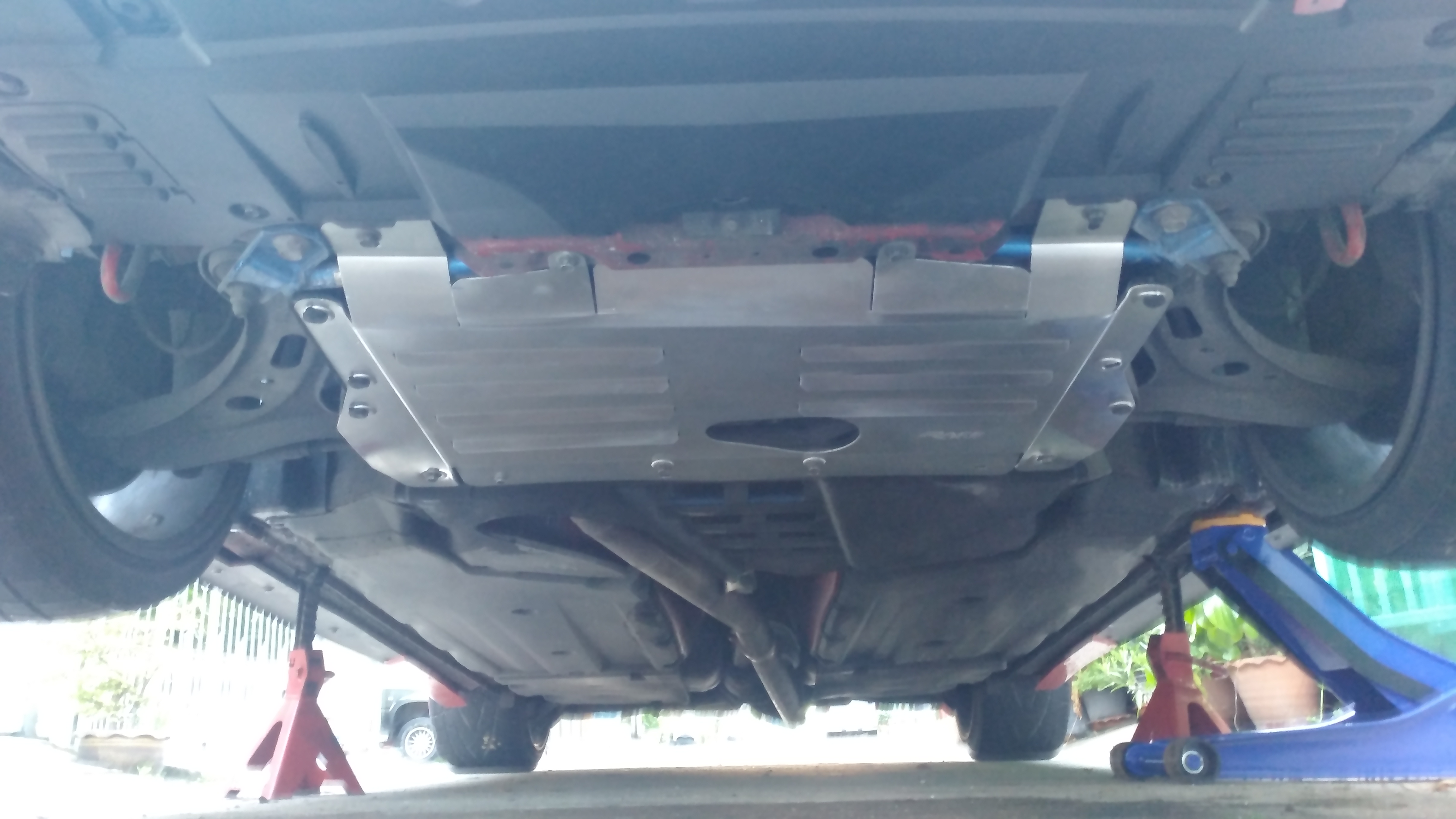 แผ่นปิดใต้ห้องเครื่องอลูมิเนียม Toyota Ft86 Raceplate_Undertray