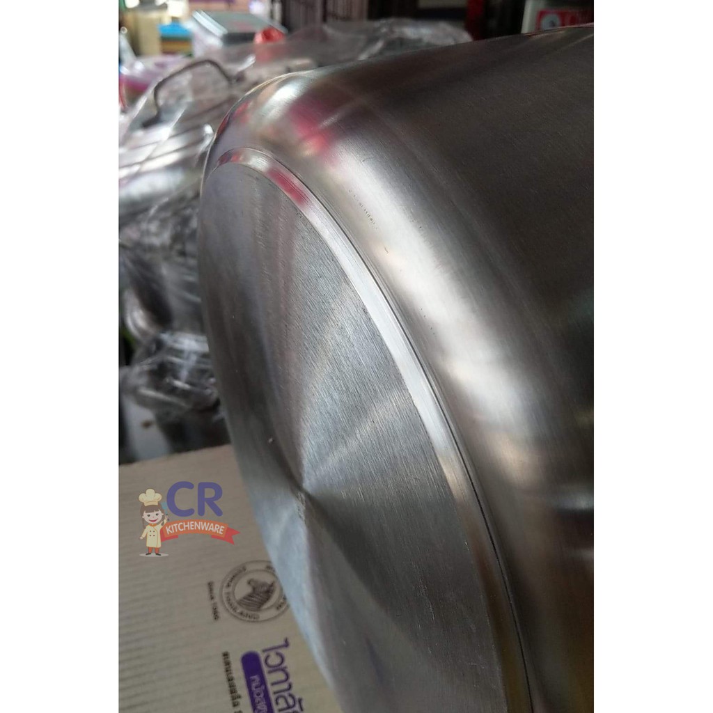 Zebra หม้อสตูว์ VITALUX ก้นหม้อหนา 3 ชัน ตราหัวม้าลาย Zebra