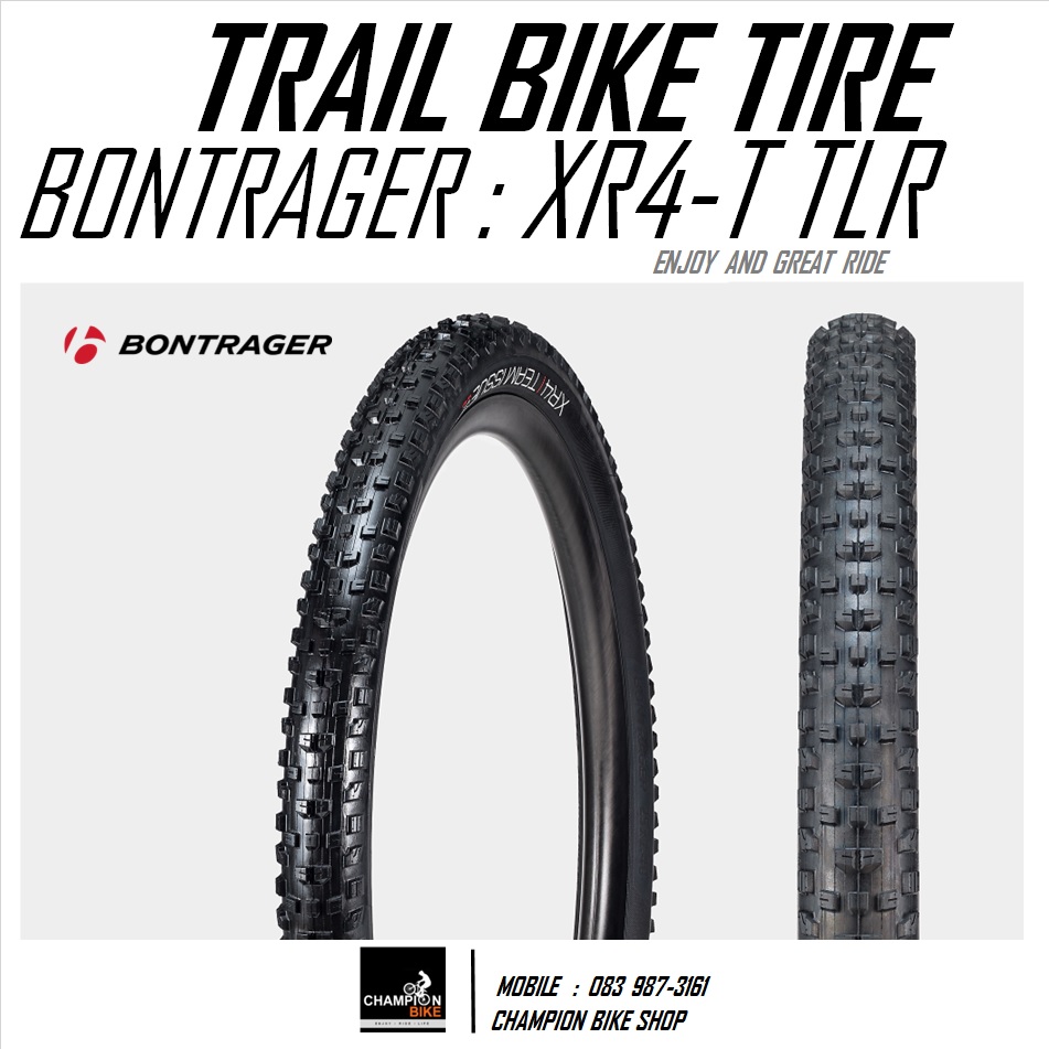 ยางเสือภูเขา BONTRAGER : XR4 29x2.40 TLR TEAM ISSUE ALL-MOUNTAIN TRAIL TIRE ขอบพับ
