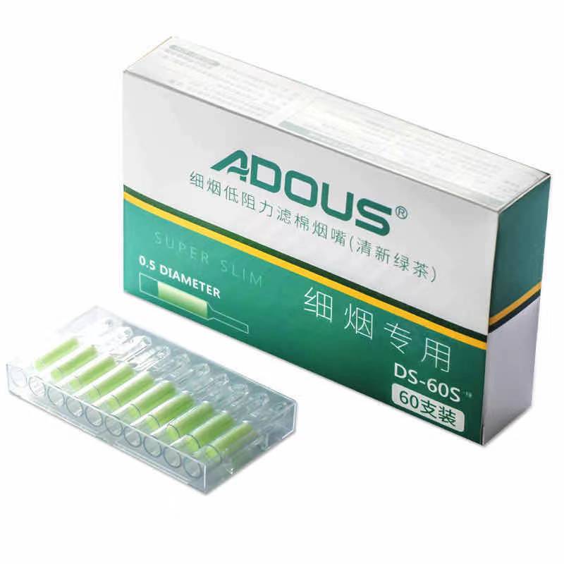 ADOUS SLIM 5.0 (ฟองน้ำ) - ที่กรองบุหรี่ 60 ชิ้น (มวน 5.0)