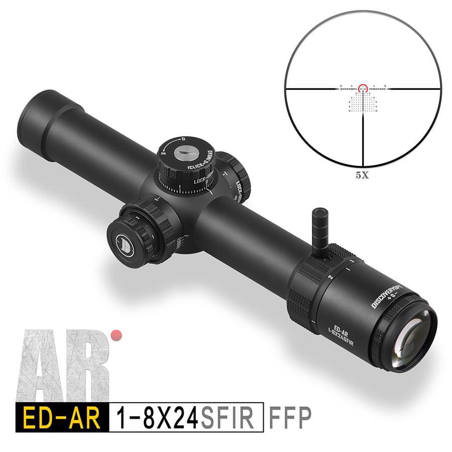 DiscoveryOpt ED-AR 1-8X24SFIR FFP (เป็นแบบยิงเร็วจะโฟกัสได้ไว)