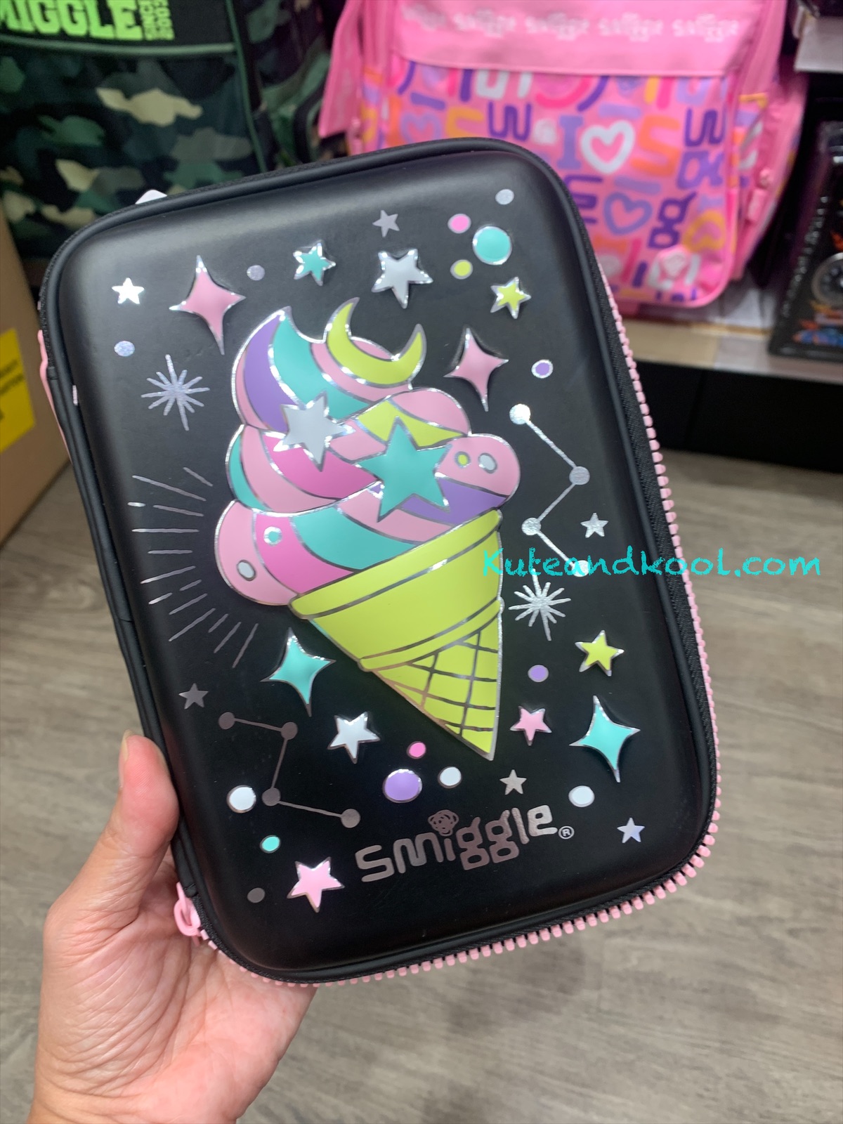 กล่องดินสอ Smiggle Hardtop Pencil Case Beyond- ไอติม
