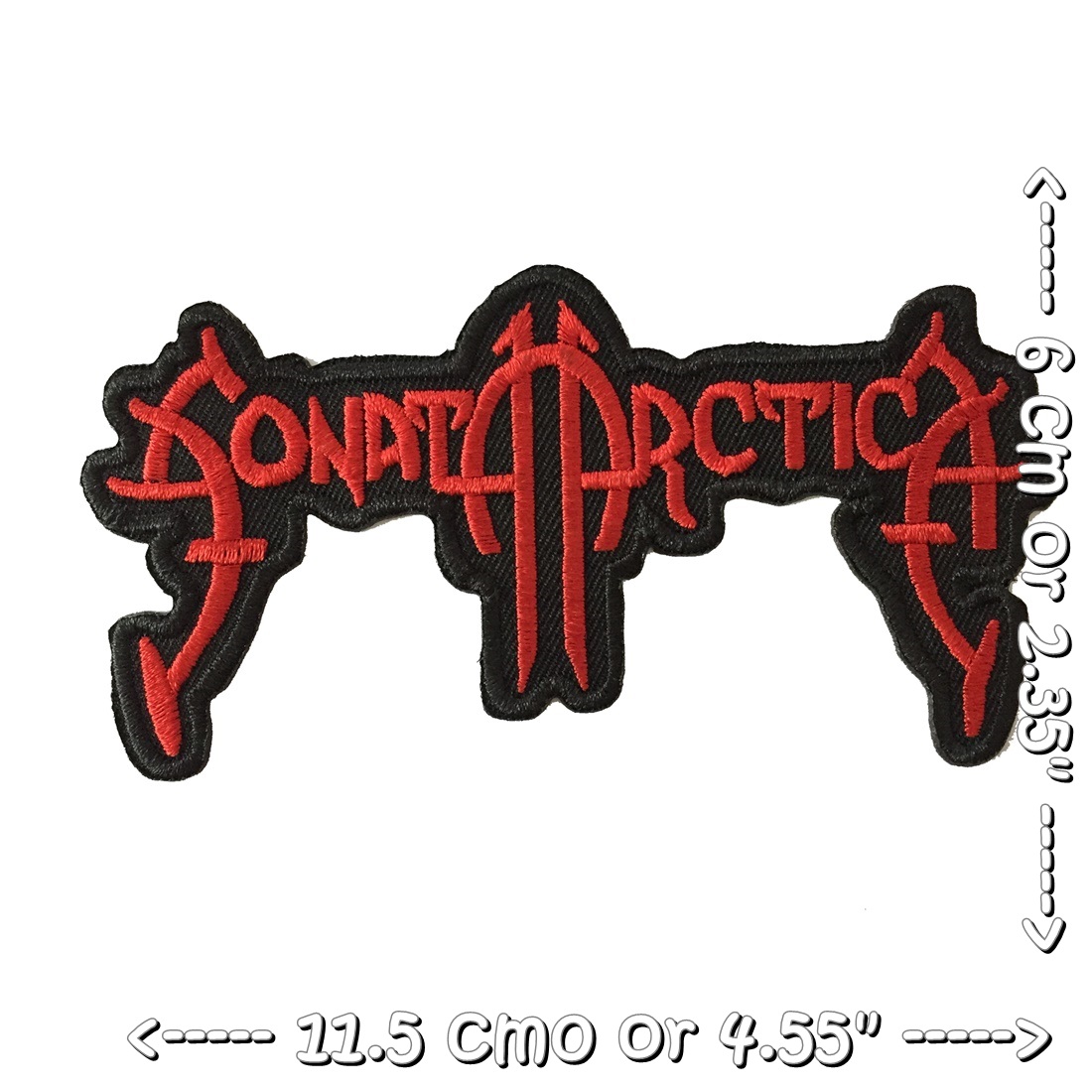 Sonata Arctica วงดนตรี ร็อค เฮฟวี่เมทัล พังค์ ตัวรีดแบบปัก อาร์มปัก ตัวรีดติดเสื้อ ตัวรีด ติดกระเป๋า ติดหมวก ติดแจ๊คเก็ต Rock Iron on Embroidered Patch