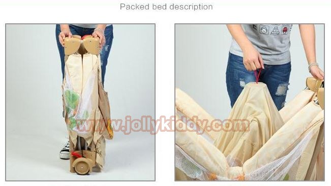 ฺB10103 เตียงplaypen สะดวกพับเก็บได้ สินค้าใหม่คุณภาพดี A2 สีฟ้า