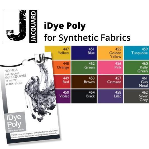 🌈Jacquard iDye Poly Fabric Dye สีย้อมผ้าเส้นใยสังเคราะห์พรีเมี่ยมสูตรเข้มข้น Made in USA