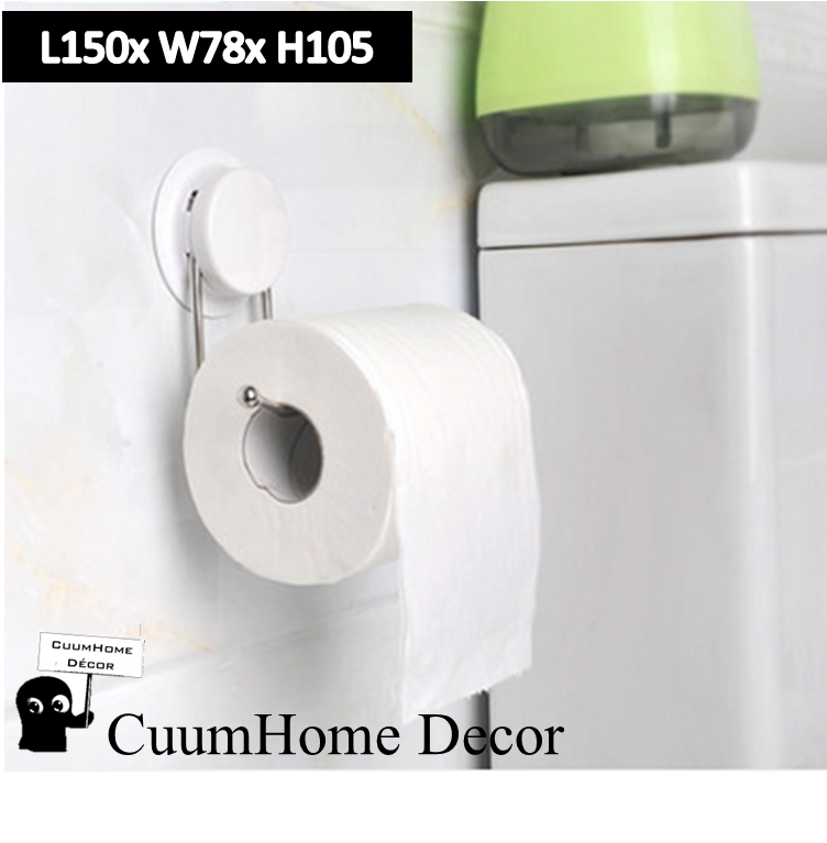 VR-33 ที่แขวนกระดาษทิชชู่ หรือผ้าเช็ดมือ แบบไม่ต้องเจาะผนัง