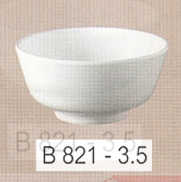 ชามแบ่งเมลามีน 3.5 นิ้ว Flowerware สีขาว (ใบละ) (ฺB821-3.5)