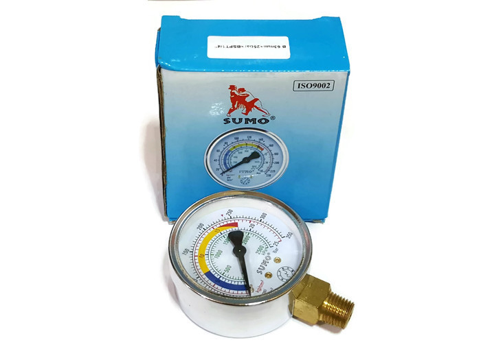 เกจ์วัดแรงดันแก๊ส HIGH PRESSURE GAUGE SUMO 0-25 kg