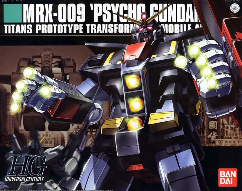 Bandai 1/144 HGUC 049 PSYCHO GUNDAM 4573102609564 C4