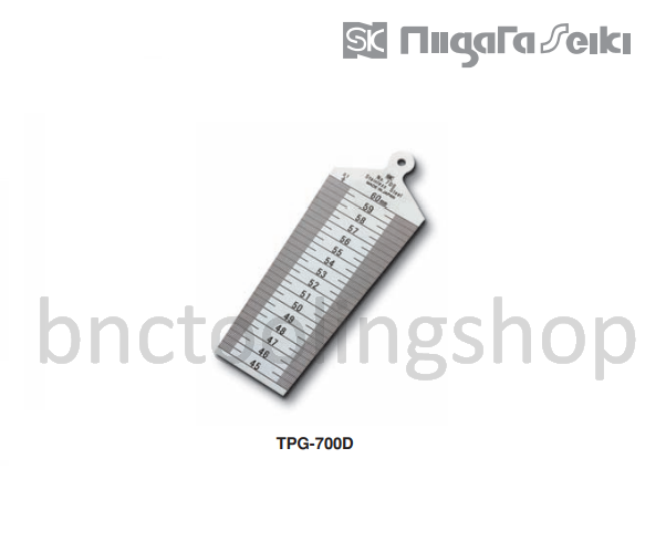 เตเปอร์เกจ 45-60มิล,Taper Gauge 45-60mm,Niigataseiki,TPG-700D