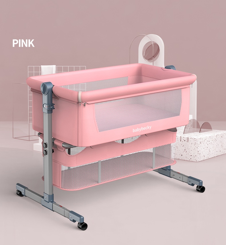 เตียงนอนเด็ก Cozy Bed เตียงทารก เปิดด้านข้างได้ วางชิดเตียงพ่อแม่