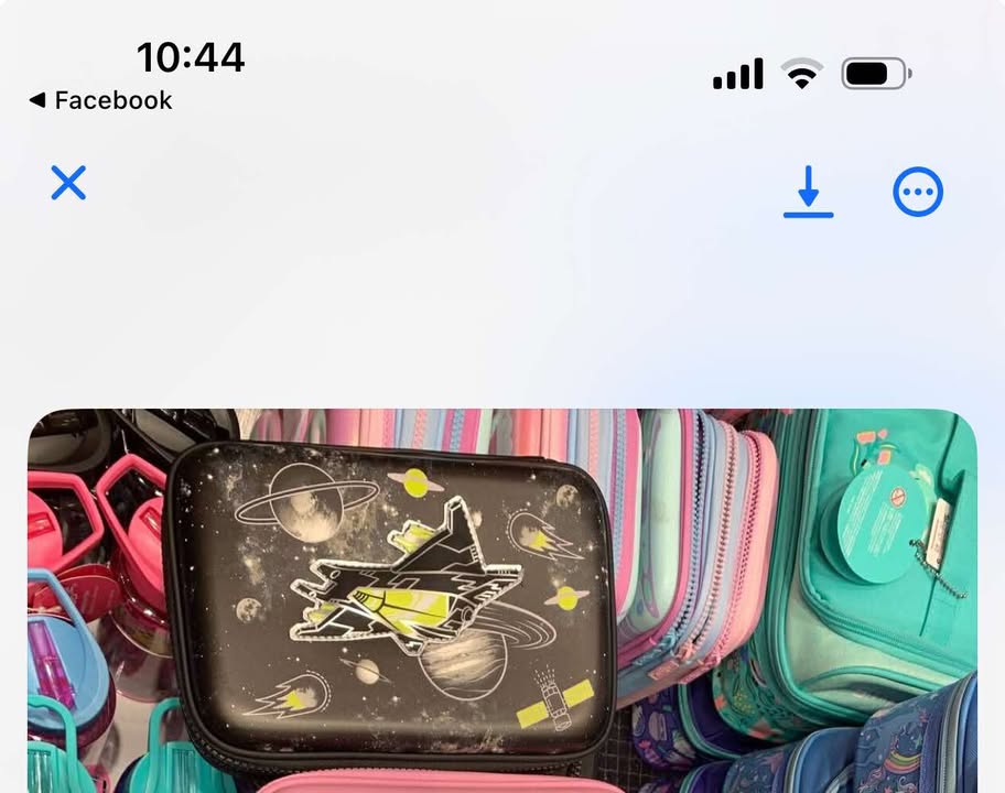 กล่องดินสอ 2 ชั้น Smiggle Double up Hardtop Pencil Case - Fly High -อวกาศ