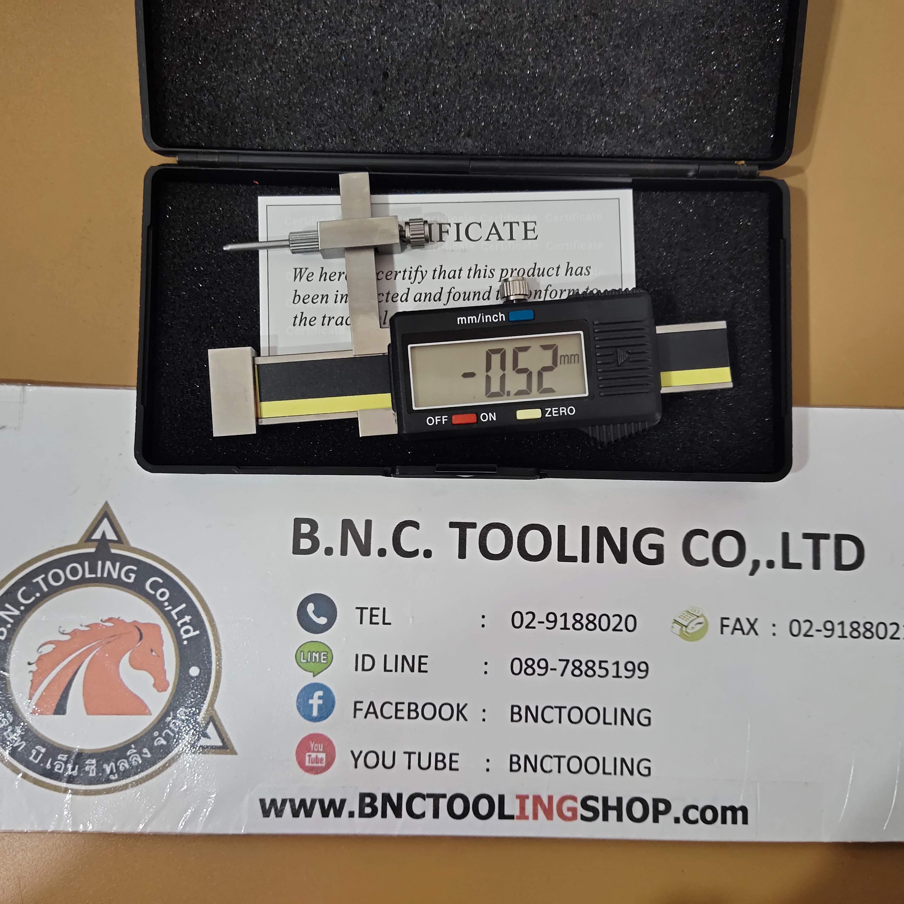 APOLIZ ,GAP AND STEP GAUGE ,C1-20P ชนิดฐานเรียบ ขนาด 20 mm (0.01mm) ** upper scale (-) **