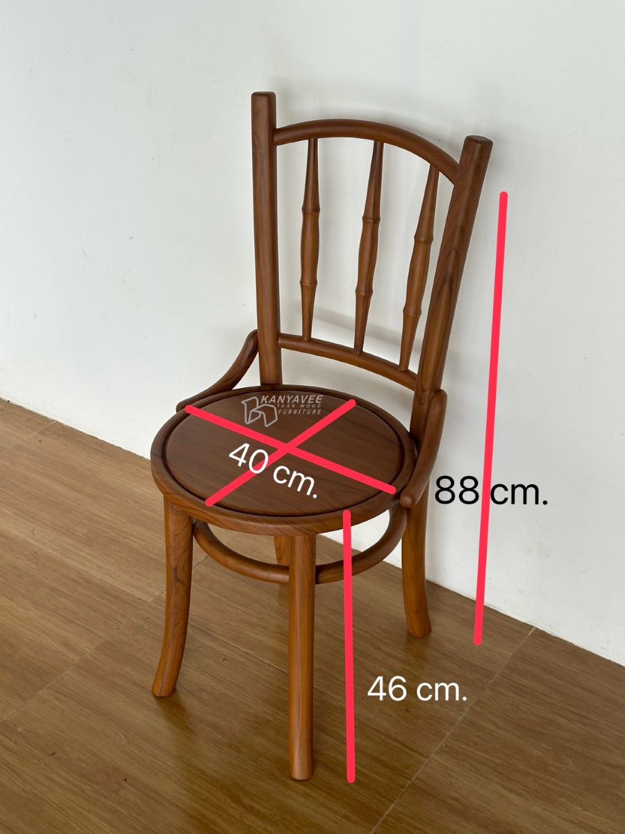 เก้าอี้เช็คโก สีสักด้าน