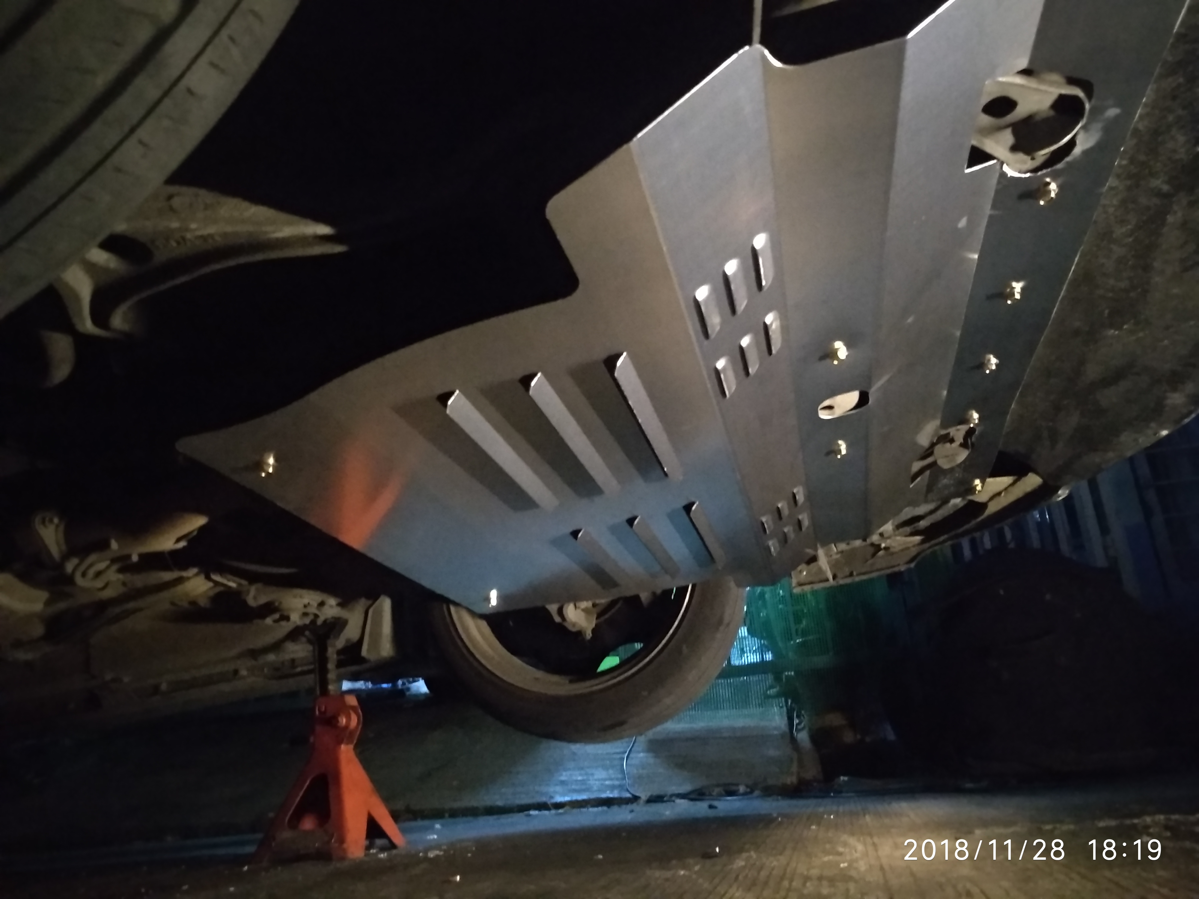 แผ่นปิดใต้ห้องเครื่องอลูมิเนียม Honda Accord G7 Raceplate_Undertray