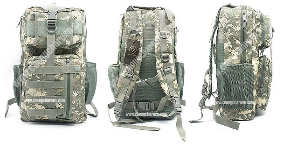 เป้ทหาร กระเป๋า แทคติคอล ยุทธวิธี เดินป่า 3T ผ้าหนา เกรด A