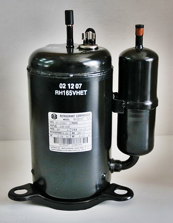 คอมเพรสเซอร์ โรตารี่ Sci-Mitsubishi RH-165 ขนาด 9603 บีทียู