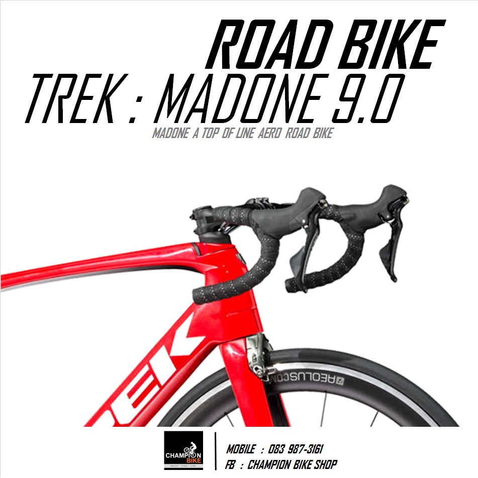 จักรยานเสือหมอบ TREK : MADONE 9.0 AERO ROAD BIKE -2018