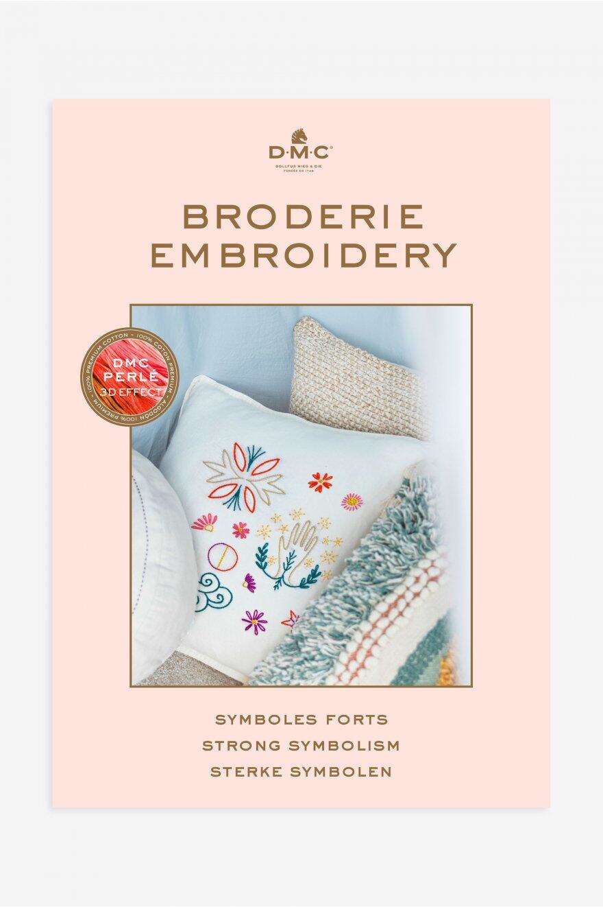 DMC แบบงานปัก Embroidery " STRONG SYMBOLS " ✨ 15843/F22
