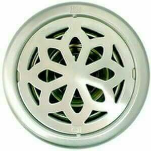 ตะแกรงกันกลิ่นแบบไม่ใช้น้ำ (HSJ AUTO-CLOSE STAINLESS STEEL FLOOR DRAIN) กรอบกลม ขนาด 2 นิ้ว
