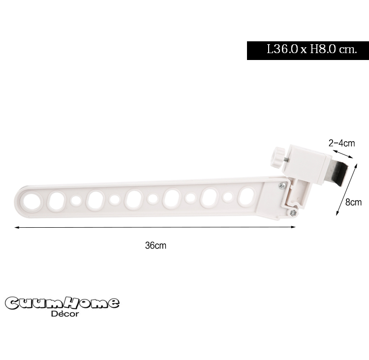 DH-10 ตะขอแขวนยึดขอบหน้าต่าง