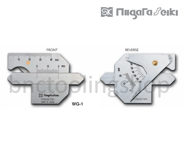 เกจวัดแนวเชื่อม,Welding Gauge,Niigataseiki,WG-1