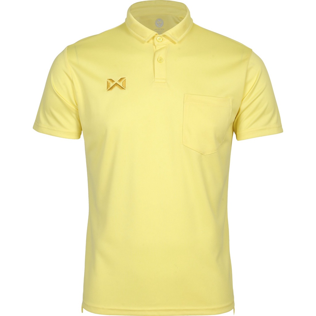 ใหม่!!! WARRIX รุ่น PIQUE PLUS มีกระเป๋าอกเสื้อ (WA-221PLACL30) เสื้อโปโลวอริกซ์สีล้วน ของแท้100% สีฟ้า/ม่วง/เหลือง/ขาว