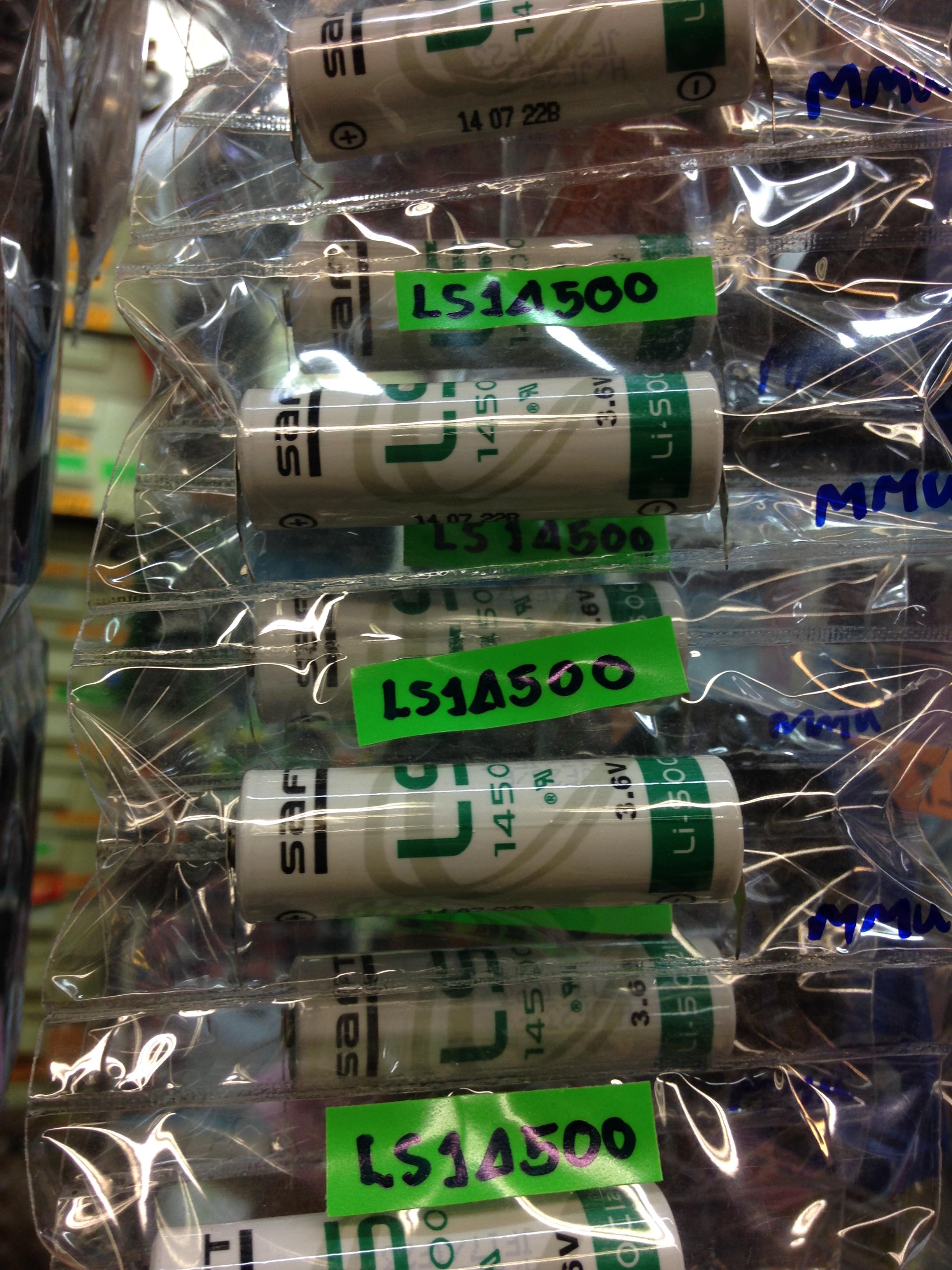 PANASONIC BATTERY PLC LS14500 6.3V: แบตเตอรี่ลิเธียม AA แบบแพ็ค 6.3V