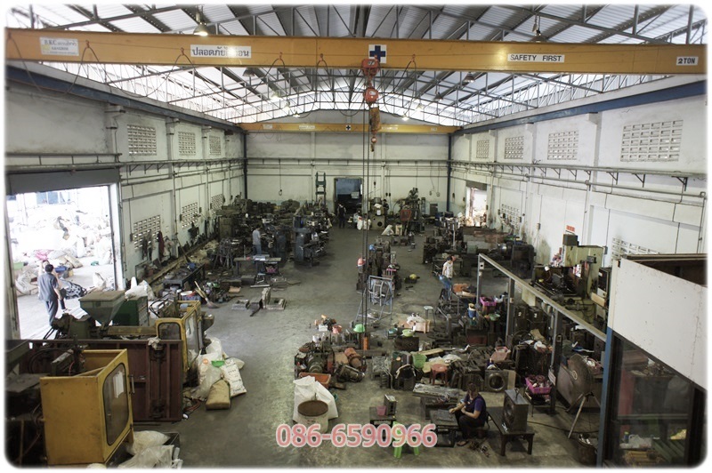 ขายโรงงาน พร้อมเครื่องจักร เนื้อที่ 448.6ตรว.ใกล้ถนนเศรษฐกิจ1 สมุทรสาคร มีสาธาณูปโภคครบ พร้อมเข้าอยู่ มีใบอนุญาตรง.