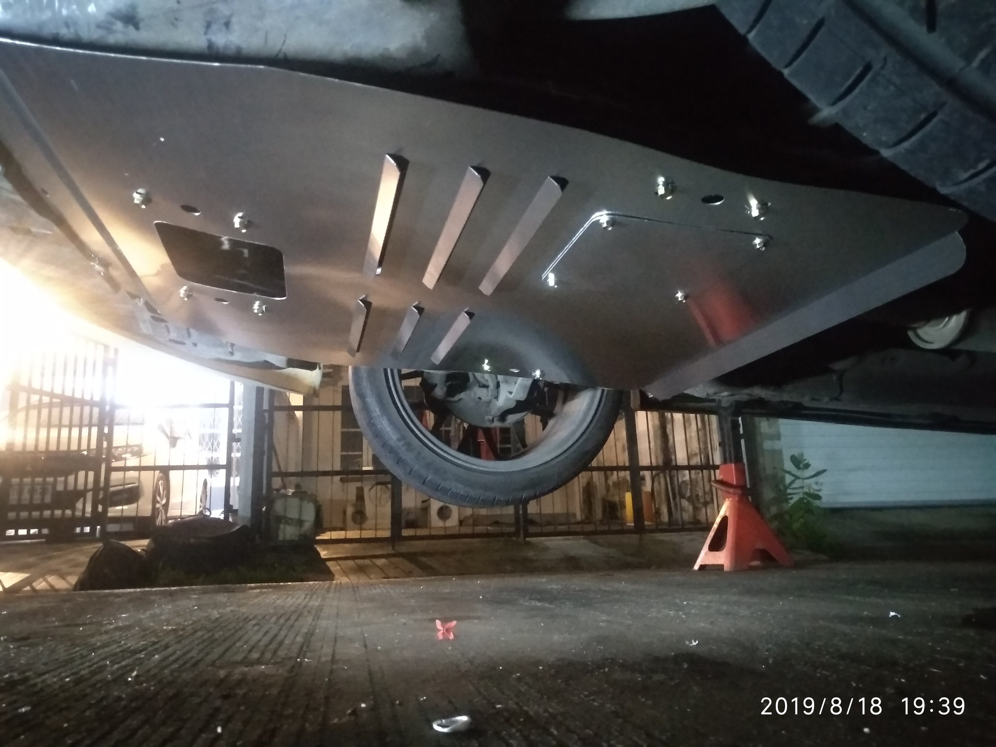 แผ่นปิดใต้ห้องเครื่องอลูมิเนียม Honda Accord G6 Raceplate_Undertray